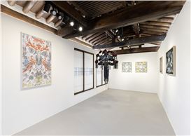 Yang Hae-Gue’s Hanji Collage ‘Mesmerizing Mesh’ Series Shown at Kukje Gallery's New Space
