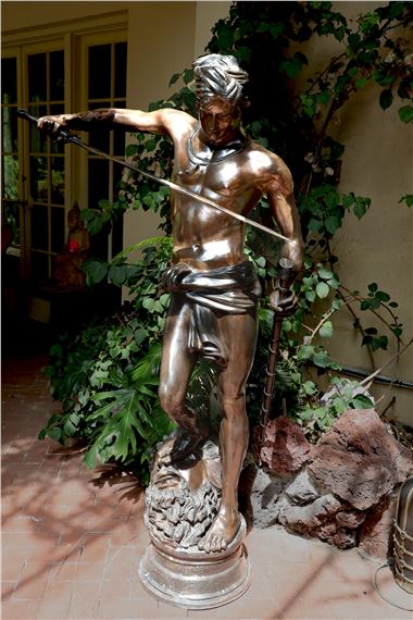 Marius-Jean-Antonin Mercié | DAVID VAINQUEUR DE GOLIATH (20) | MutualArt
