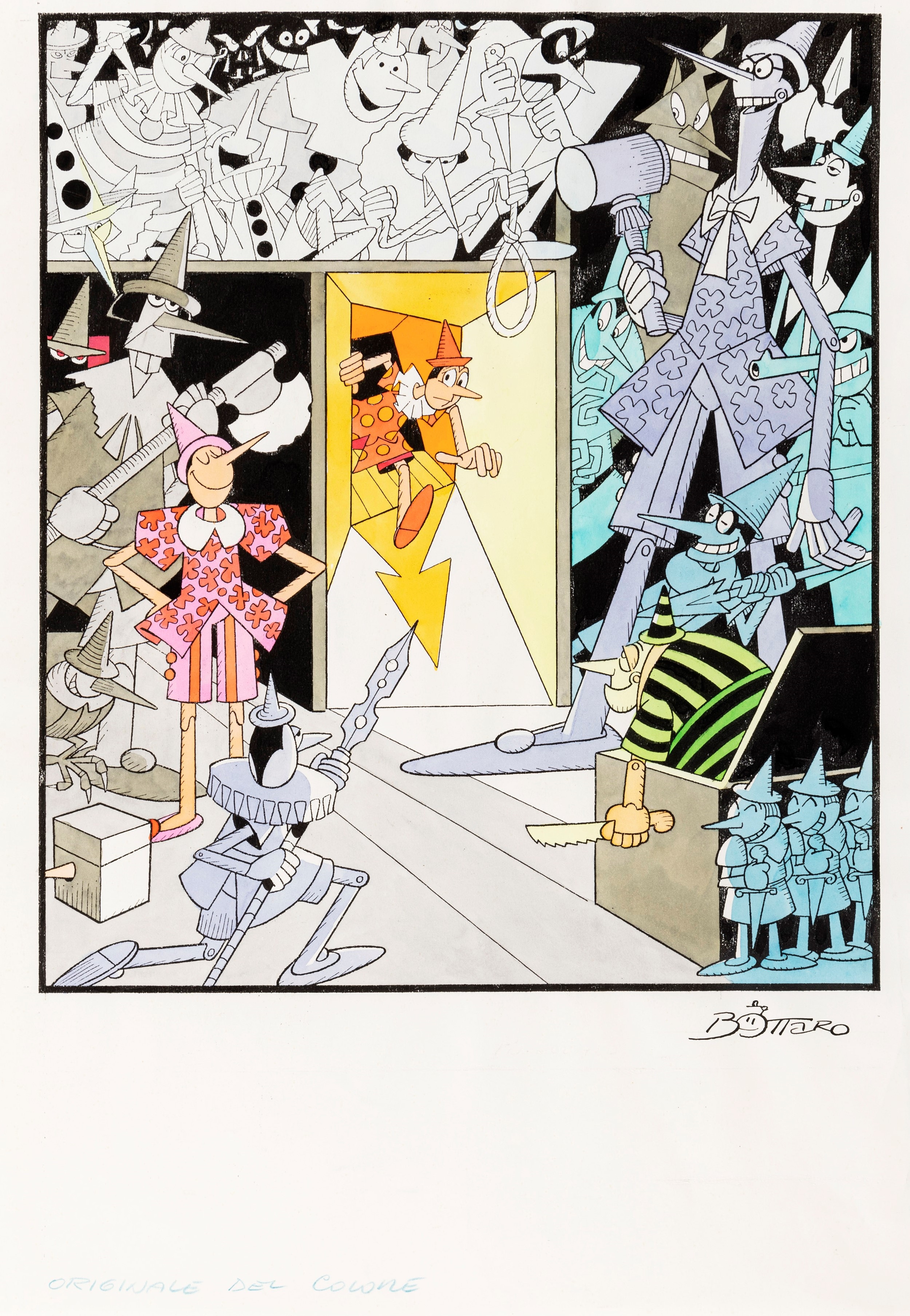 Le molte anime di Pinocchio by Luciano Bottaro, 1981