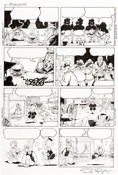 The Life and Times of Scrooge McDuck - The Master of the Mississippi by Don Rosa, 1992