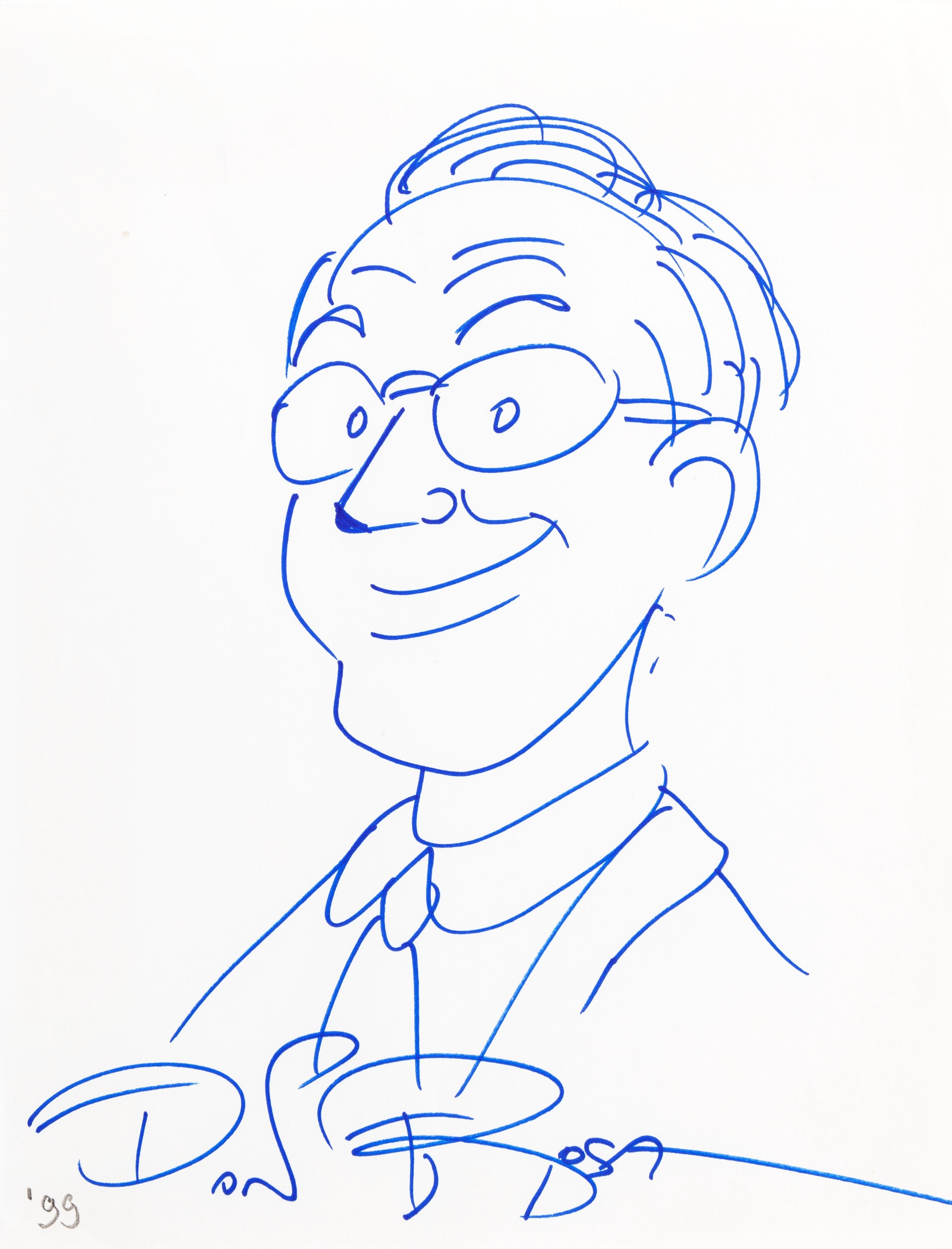 Don Rosa | Autoritratto (1999) | MutualArt