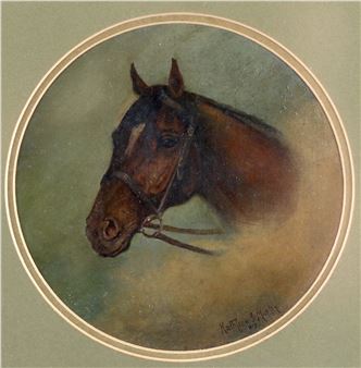 PORTRAIT OF A HORSE - Kathleen J. Morley