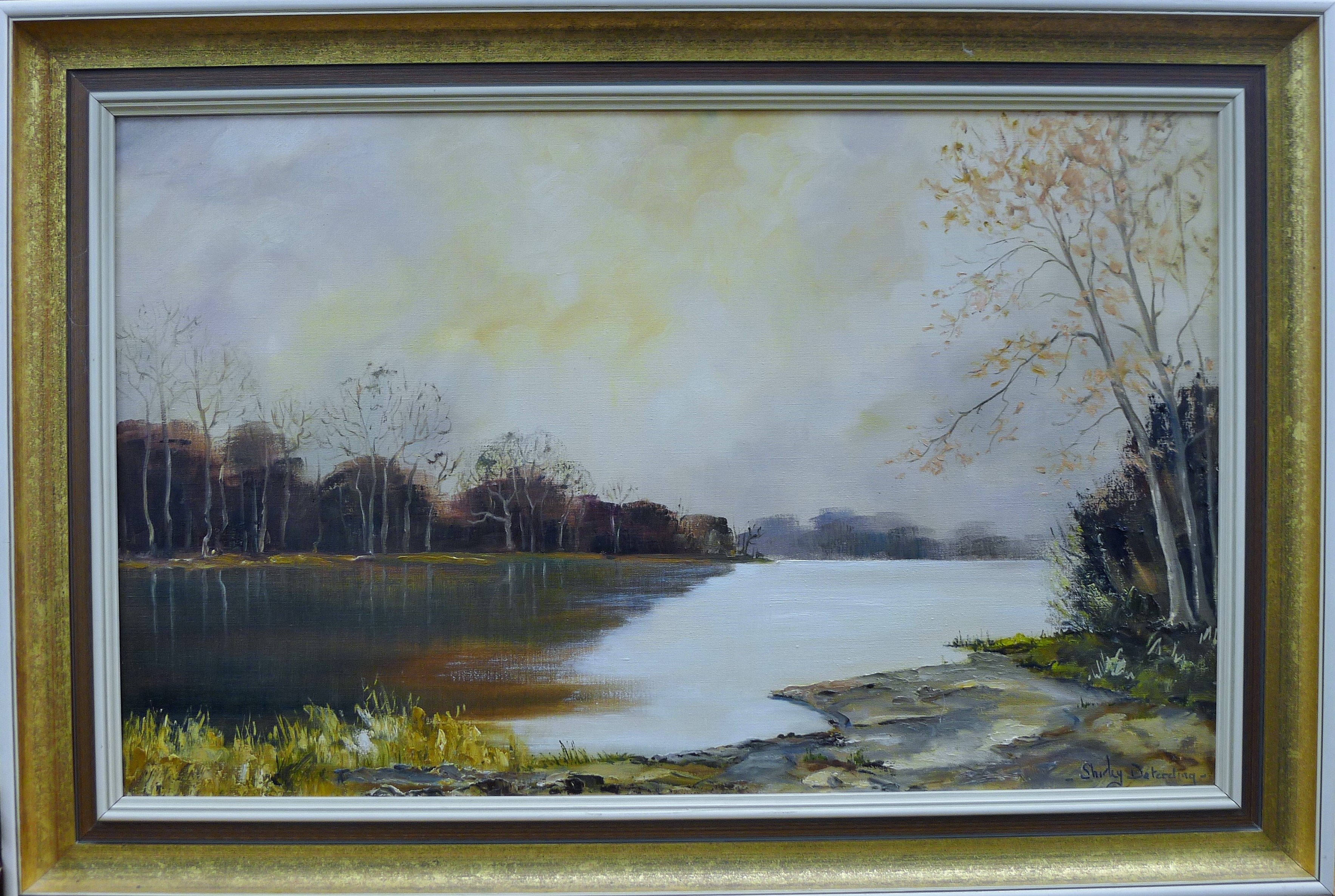 Shirley Carnt | Norfolk Wetland Scene | MutualArt