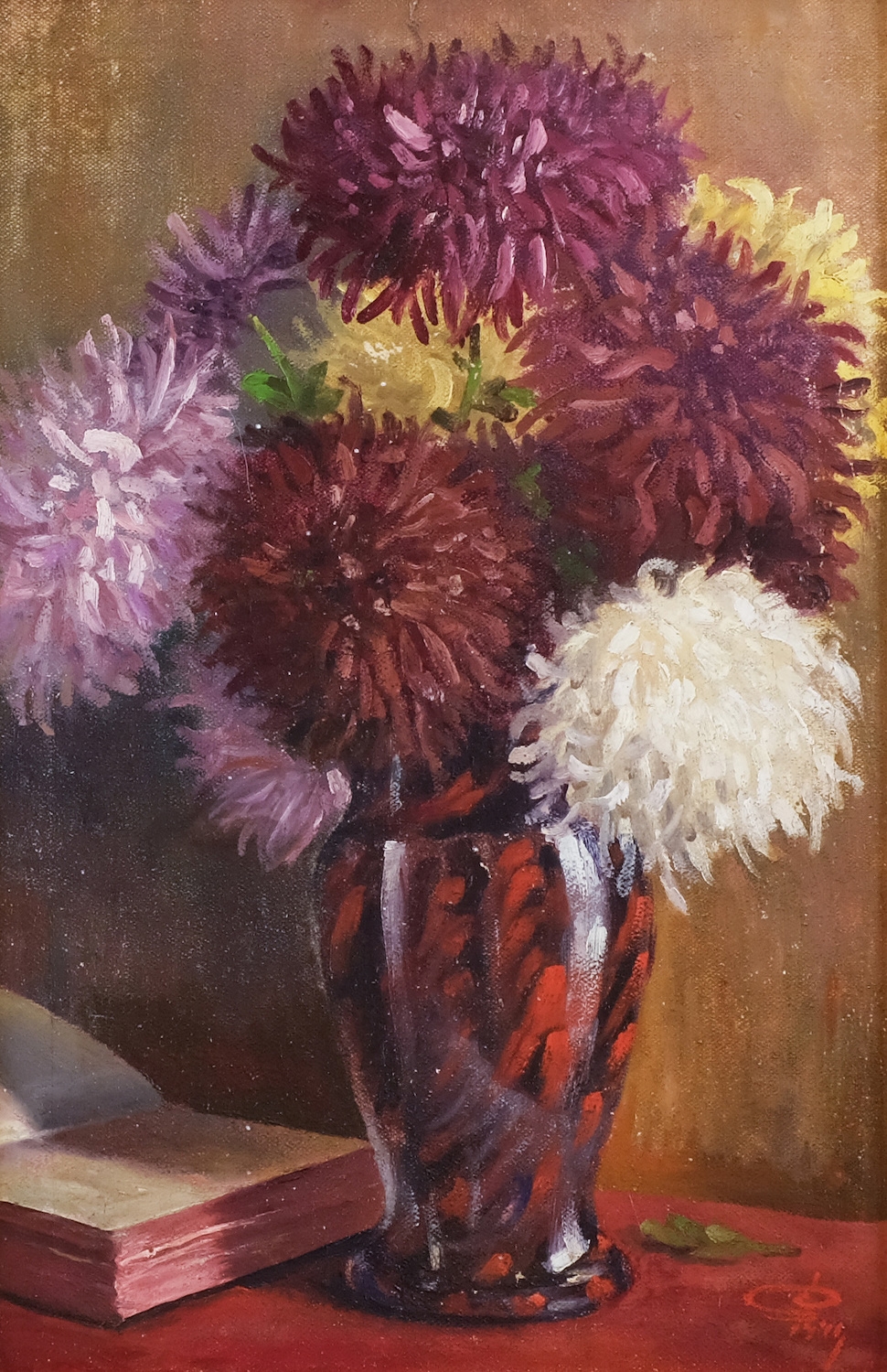 Artwork by Sirri Eldem, Still life, Made of oil on canvas