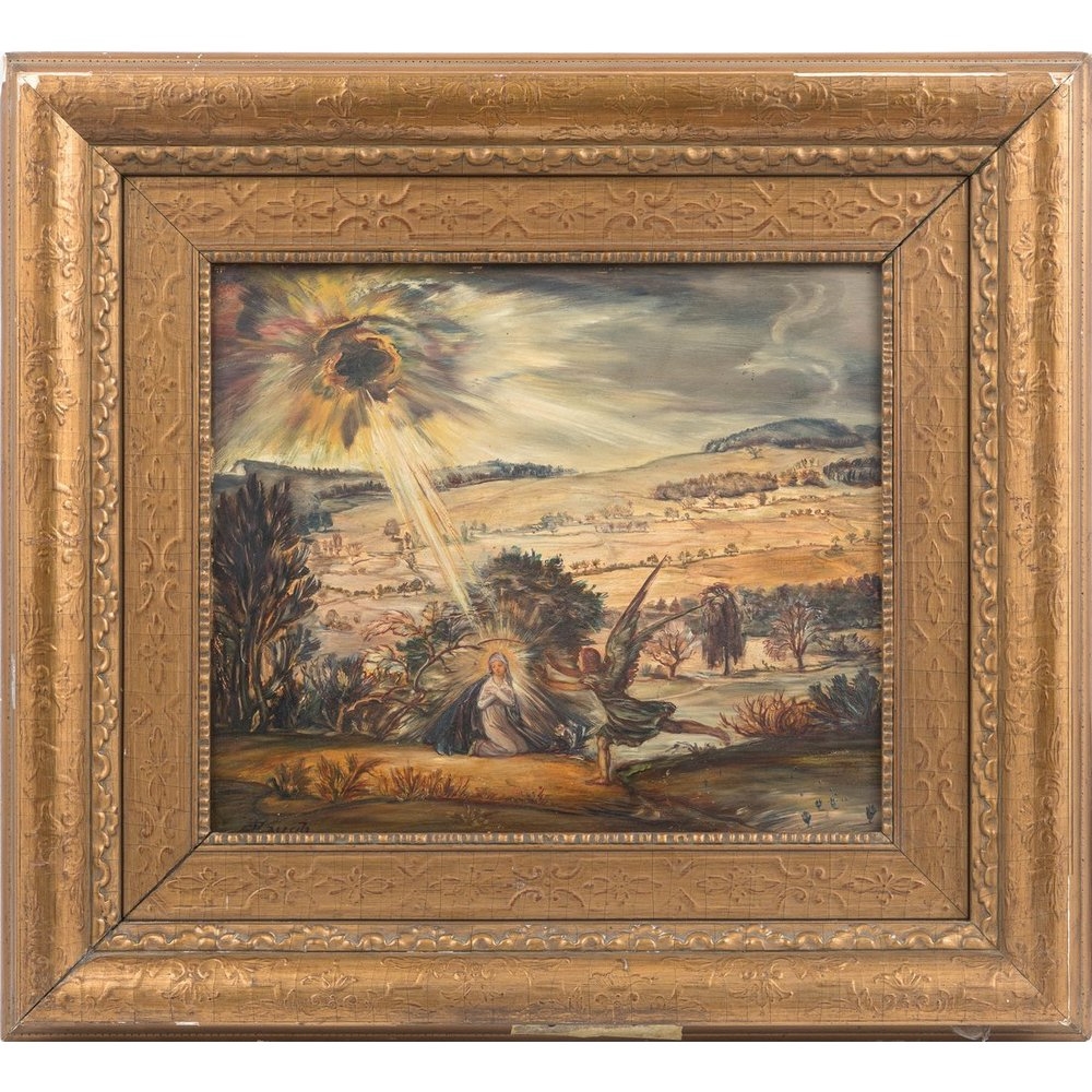 Anton Rausch | Maria unterm Dornbusch | MutualArt