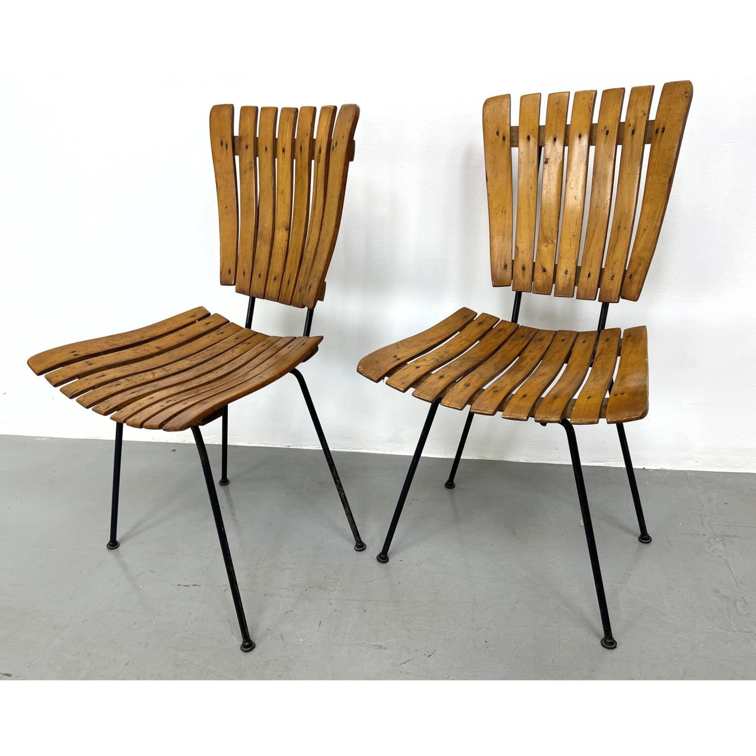 arthur-umanoff-slat-dining-chairs-mutualart