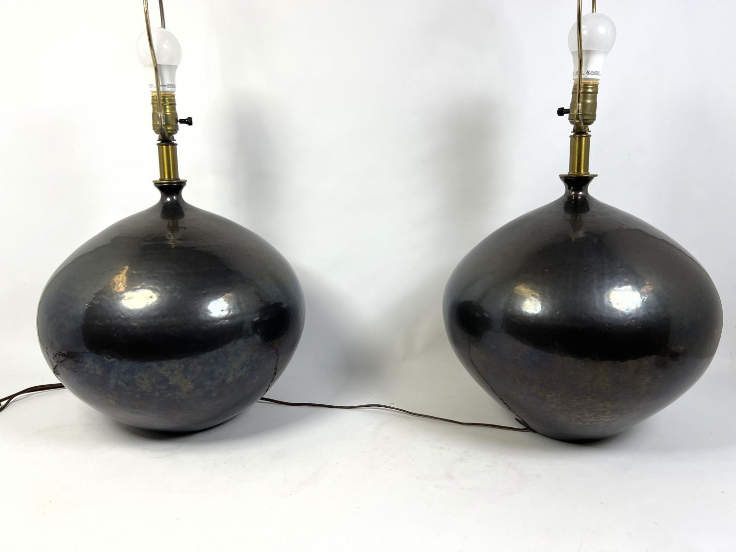 Lee Rosen | Bulbous table lamps | MutualArt