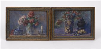 Still life with bouquets of flowers, 1922/26. - P. H. Meunie