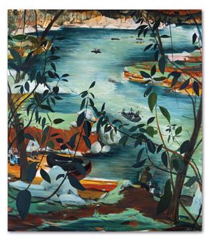 Jules de Balincourt | 111 Artworks at Auction | MutualArt