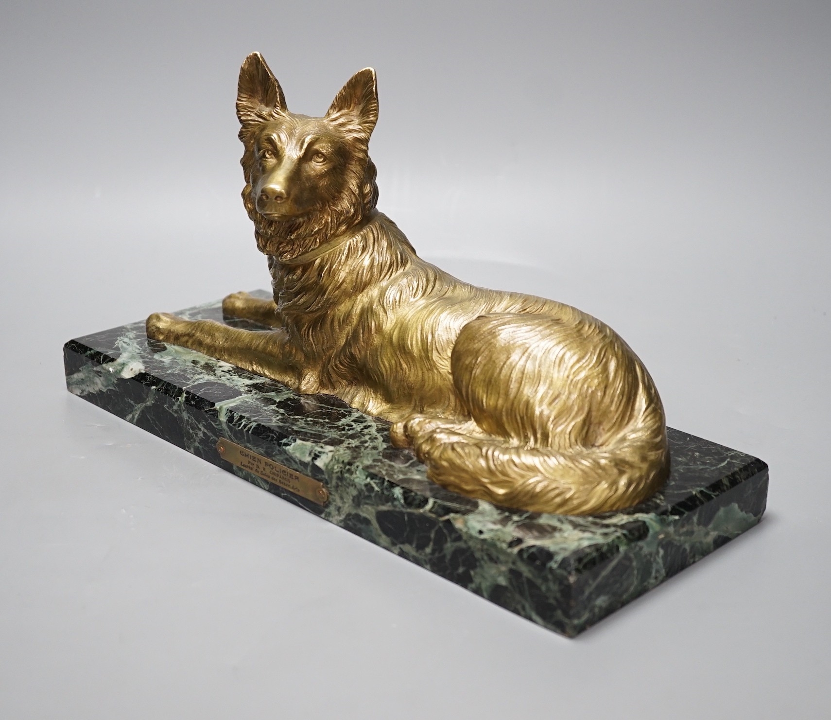 Demétre H. Chiparus | Shepherd dog | MutualArt