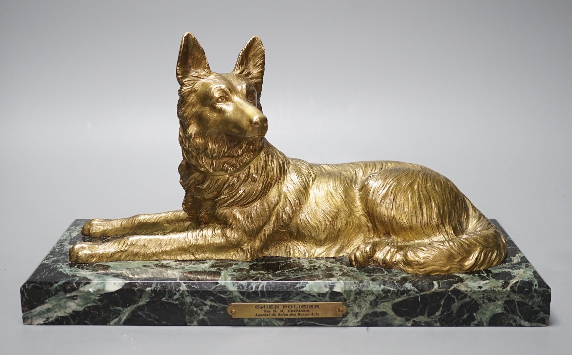 Demétre H. Chiparus | Shepherd dog | MutualArt