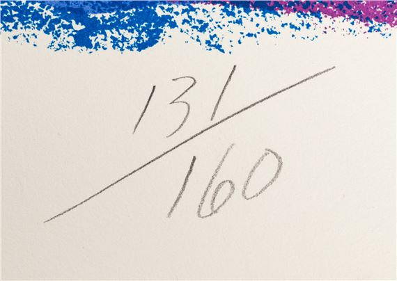 Dan Christensen | Blue Rancho (1981) | MutualArt