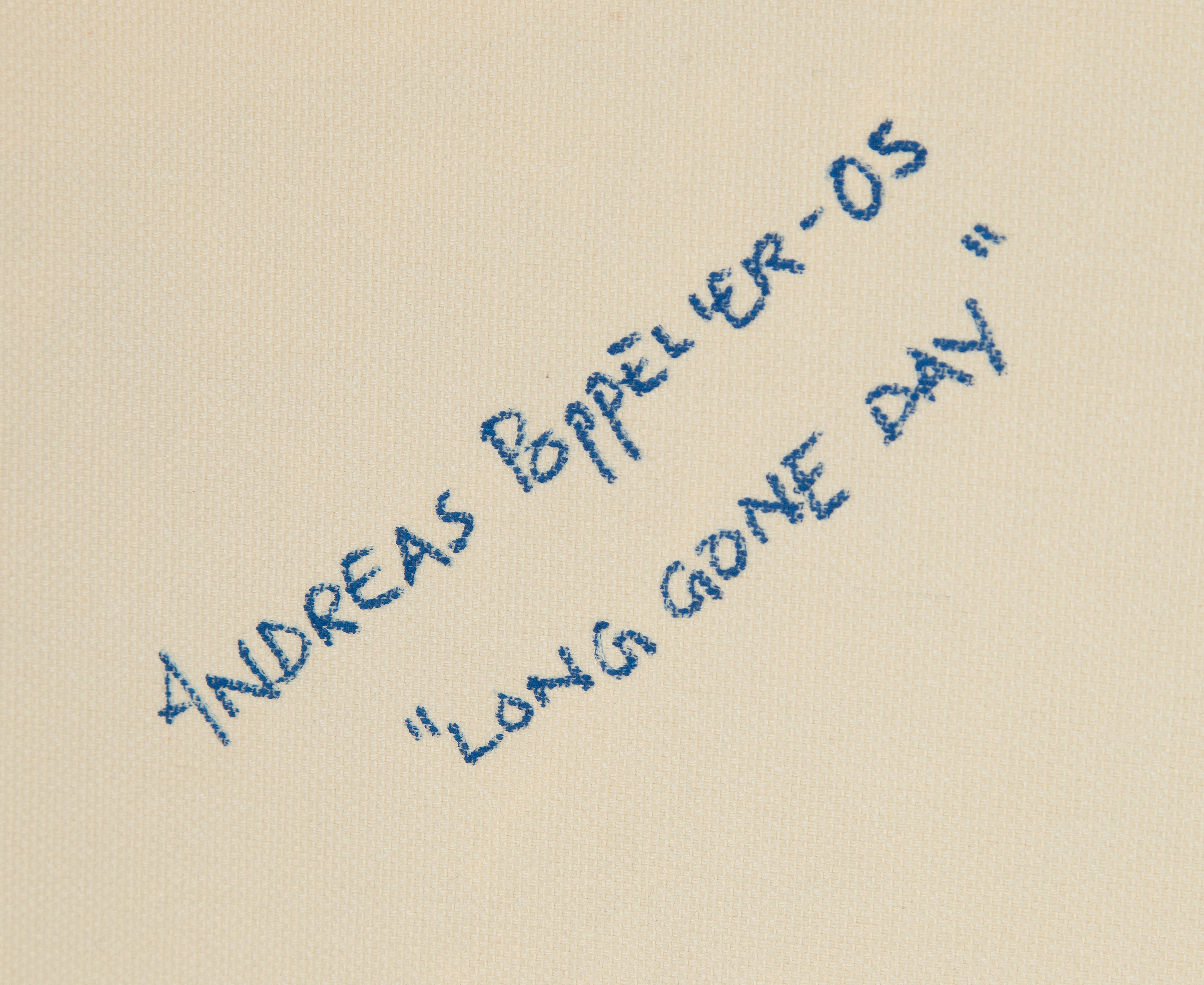 Artwork by Andreas Poppelier, Long gone day