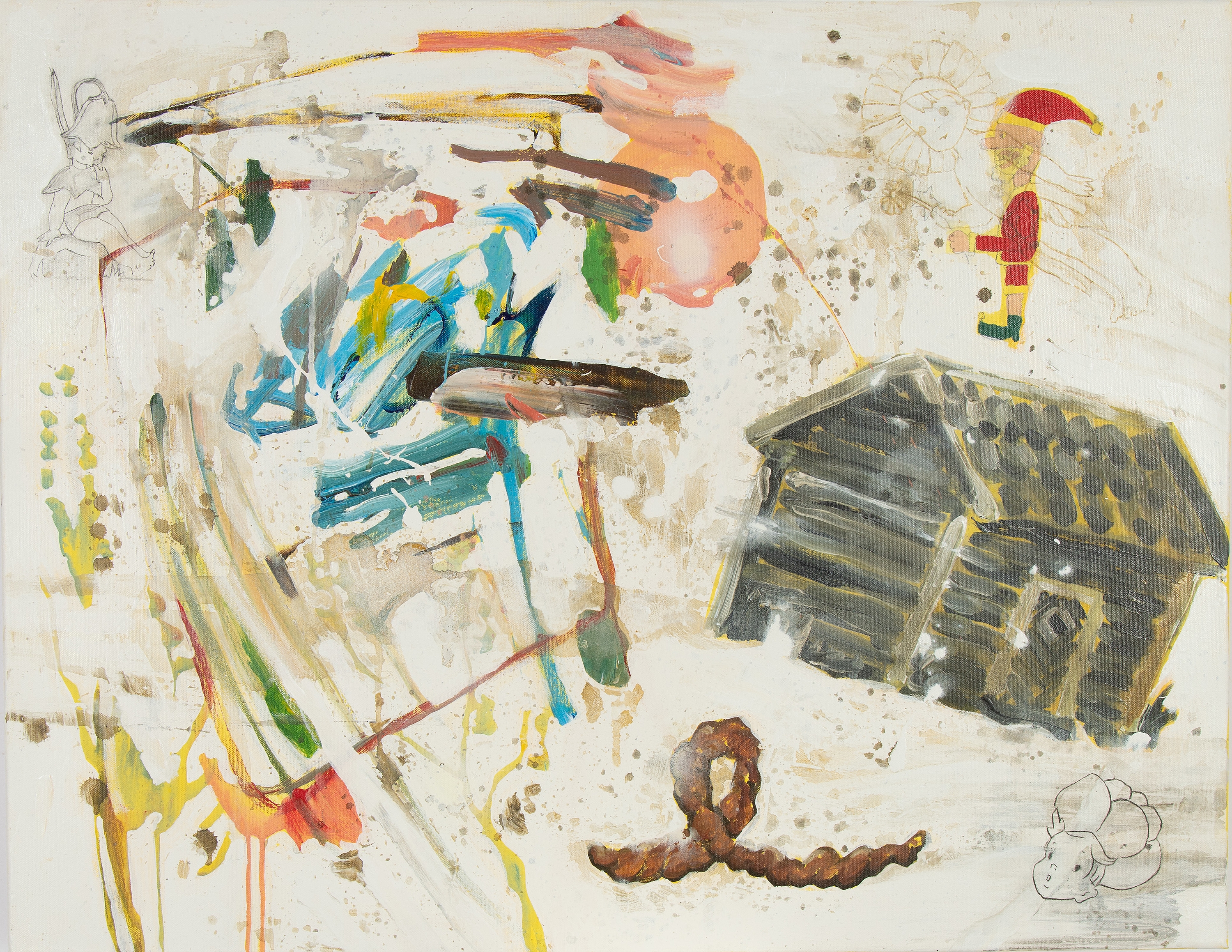 Artwork by Andreas Poppelier, Long gone day