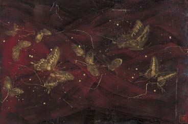 Psyche vol.12 gold butterfly by Hiroko Otake