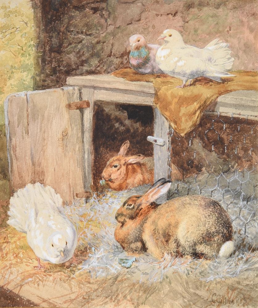 Charles Collins THE RABBIT HUTCH MutualArt