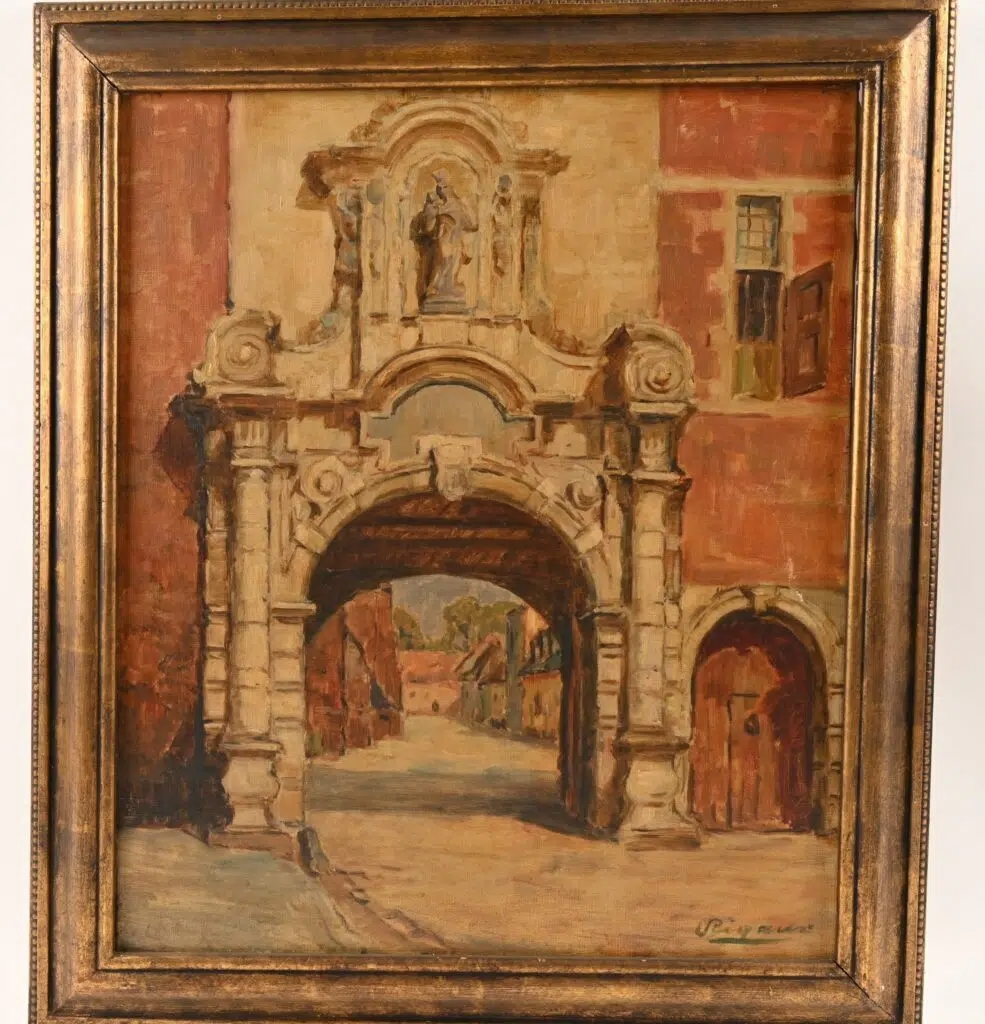 Louis Rigaux | Beguinage à Diest | MutualArt