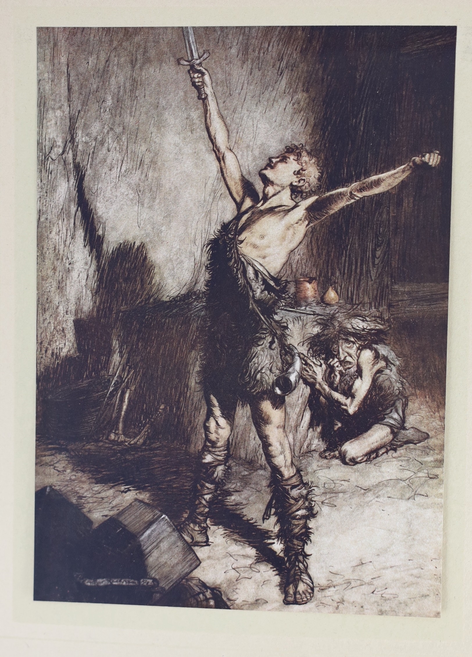 Arthur Rackham | Richard - [The Ring of the Nibelung] - Siegfried & the ...