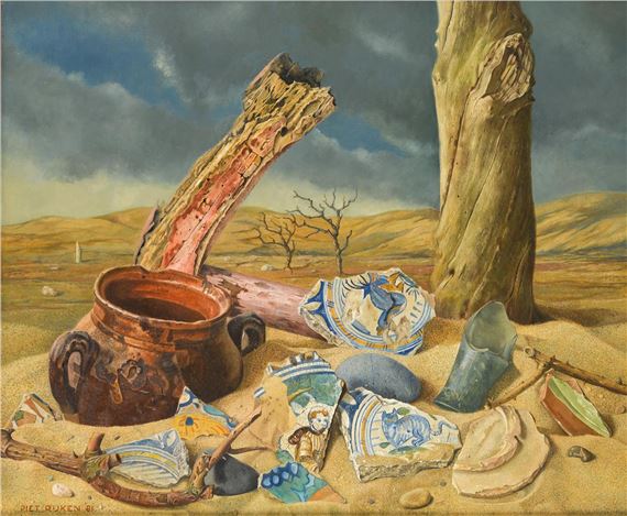 Stilleven by Piet Rijken, 81