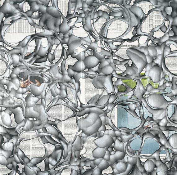 Untitled by Peter Kogler, 2010