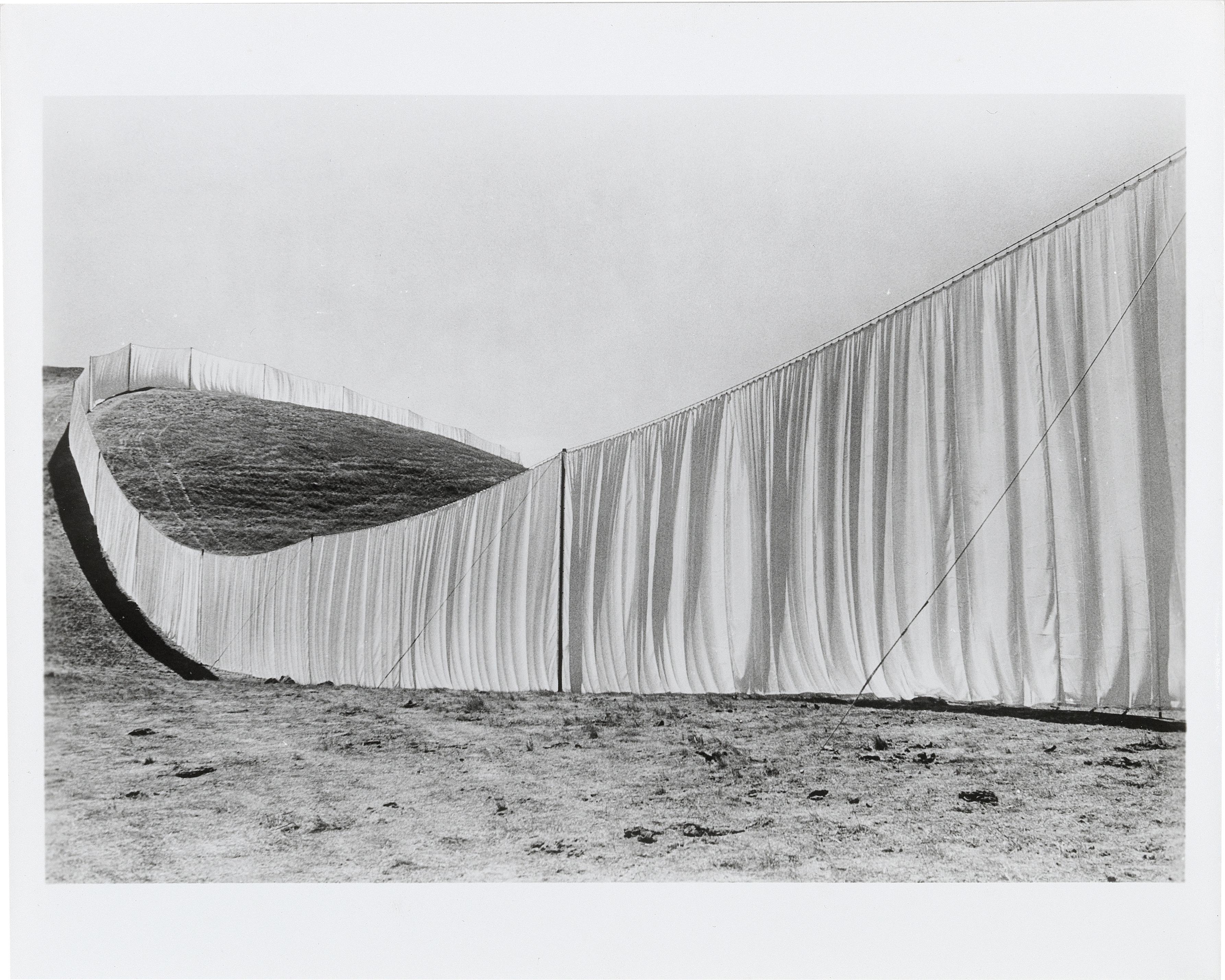 Christo | Running Fence Project 1972-76 (1972 - 1976) | MutualArt