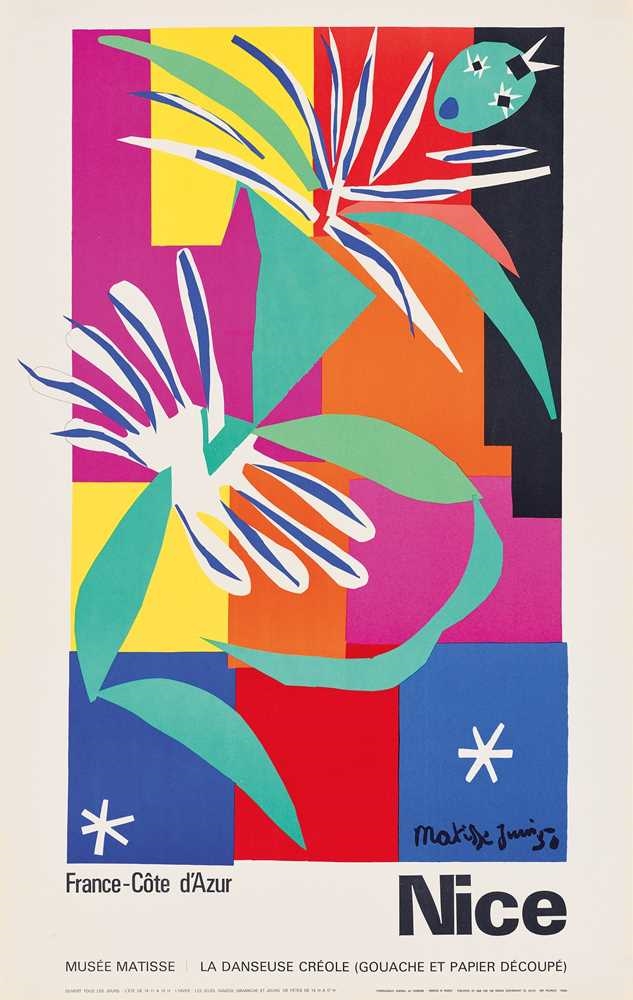 Nice Cote d'Azur by Henri Matisse, 1957