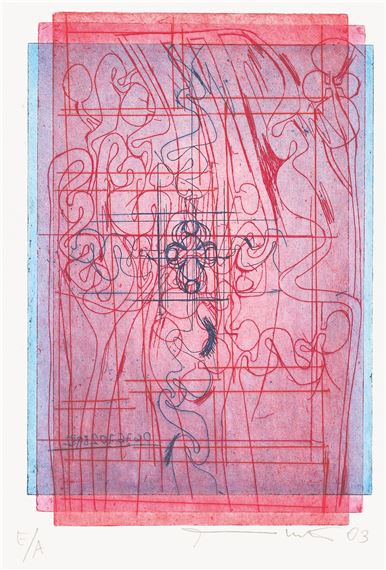 Hermann Nitsch | from: Die Architektur des Orgien Mysterien