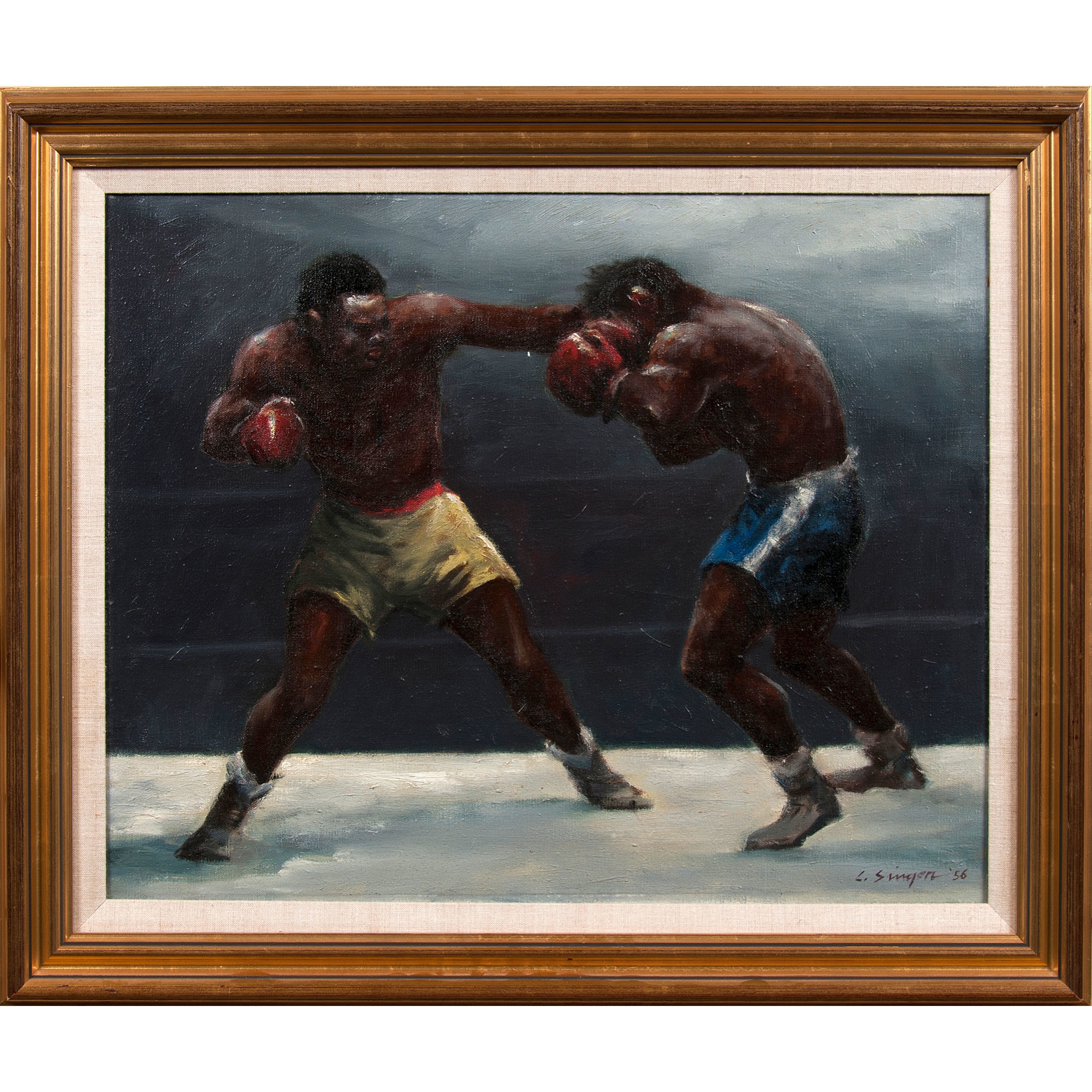 Clyde Singer | Oil on Canvas | MutualArt