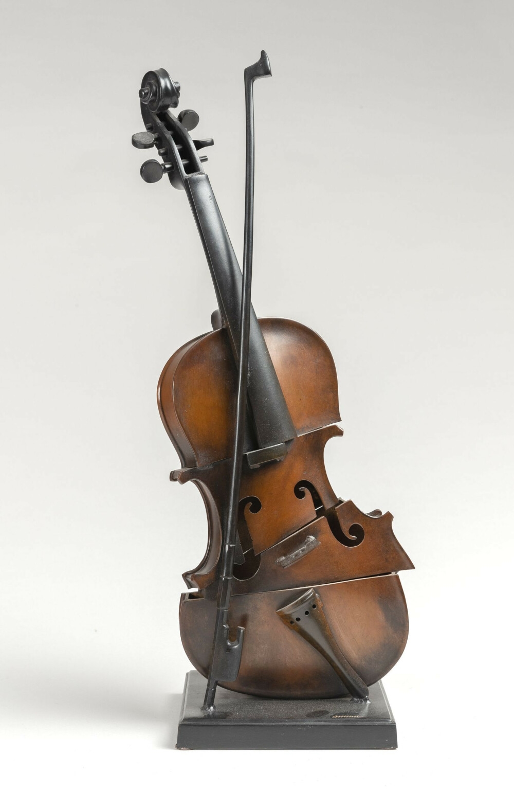 Broche-Pendentif Violon Coupé D'ARMAN - Signée Arthus Bertrand (Occasion)
