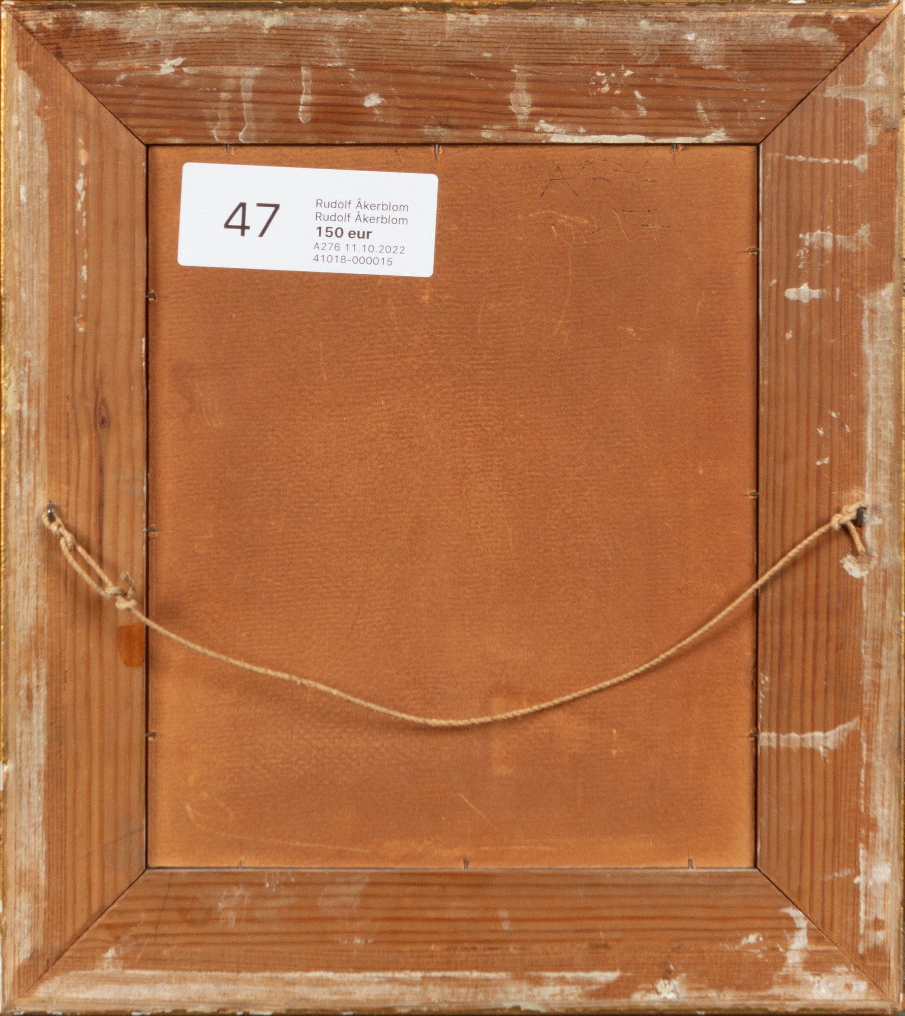 Artwork by Rudolf Åkerblom, Landscape, Made of oil