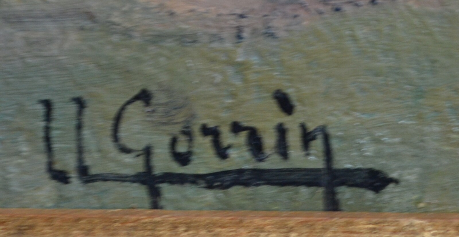 Artwork by Ulysse Gorrin, La rade de Brest, près du Fret, Made of oil on canvas