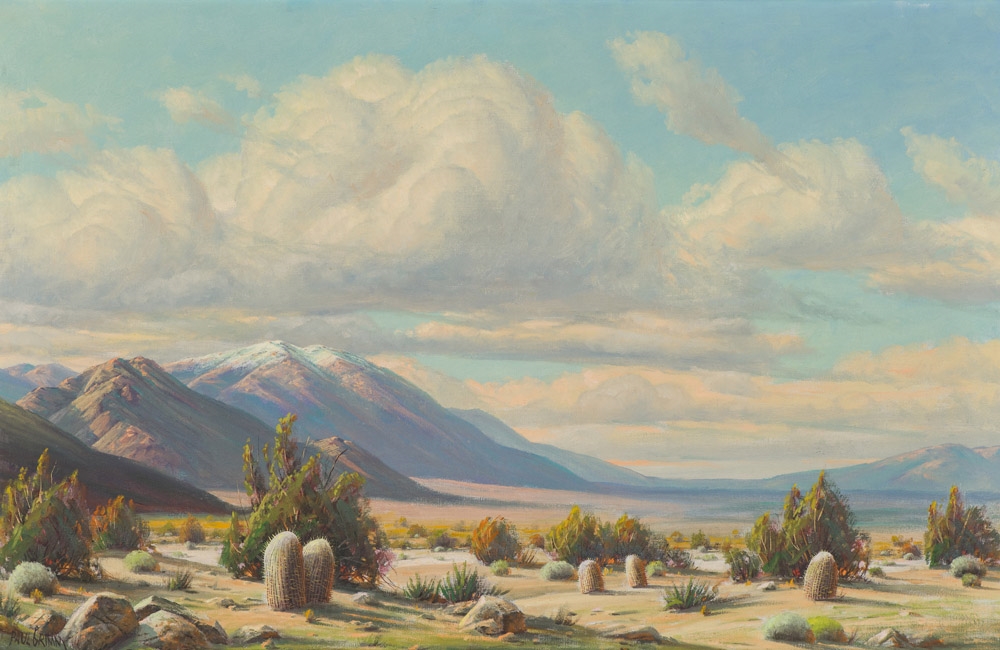 Artwork by Paul Grimm, Devil's Garden, Made of Oil on canvas