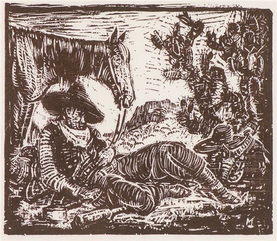 Siesta by Lon Megargee, circa 1920s