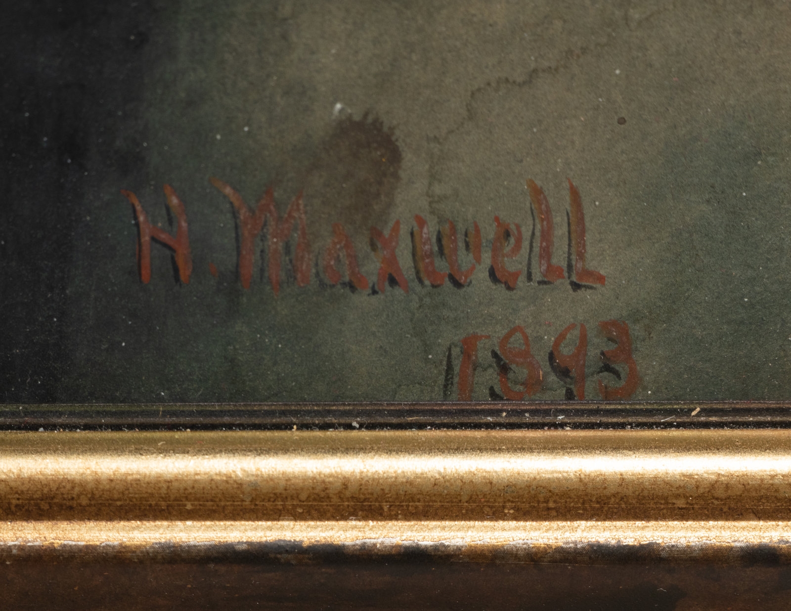 Artwork by Hugo Maxwell, Still Life with Fowl, Made of watercolor and gouache