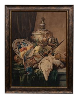 Still Life with Fowl - Hugo Maxwell