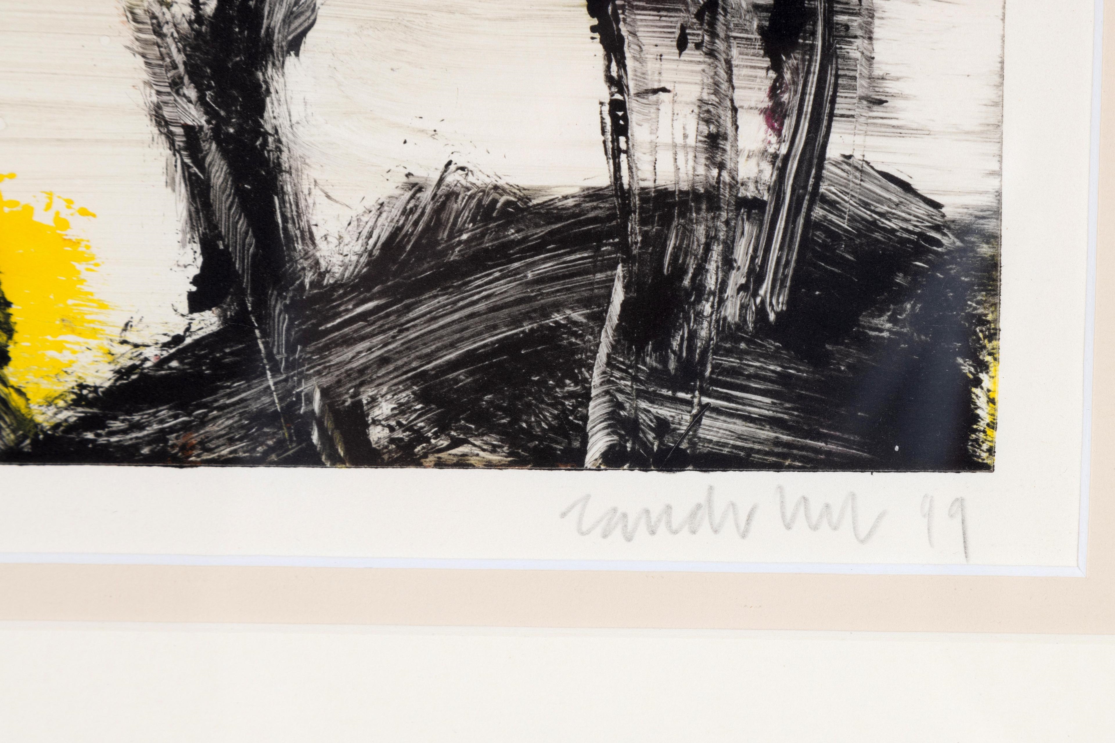 Artwork by Robert Zandvliet, Untitled from 'The Varick Series', Made of monotype on wove paper