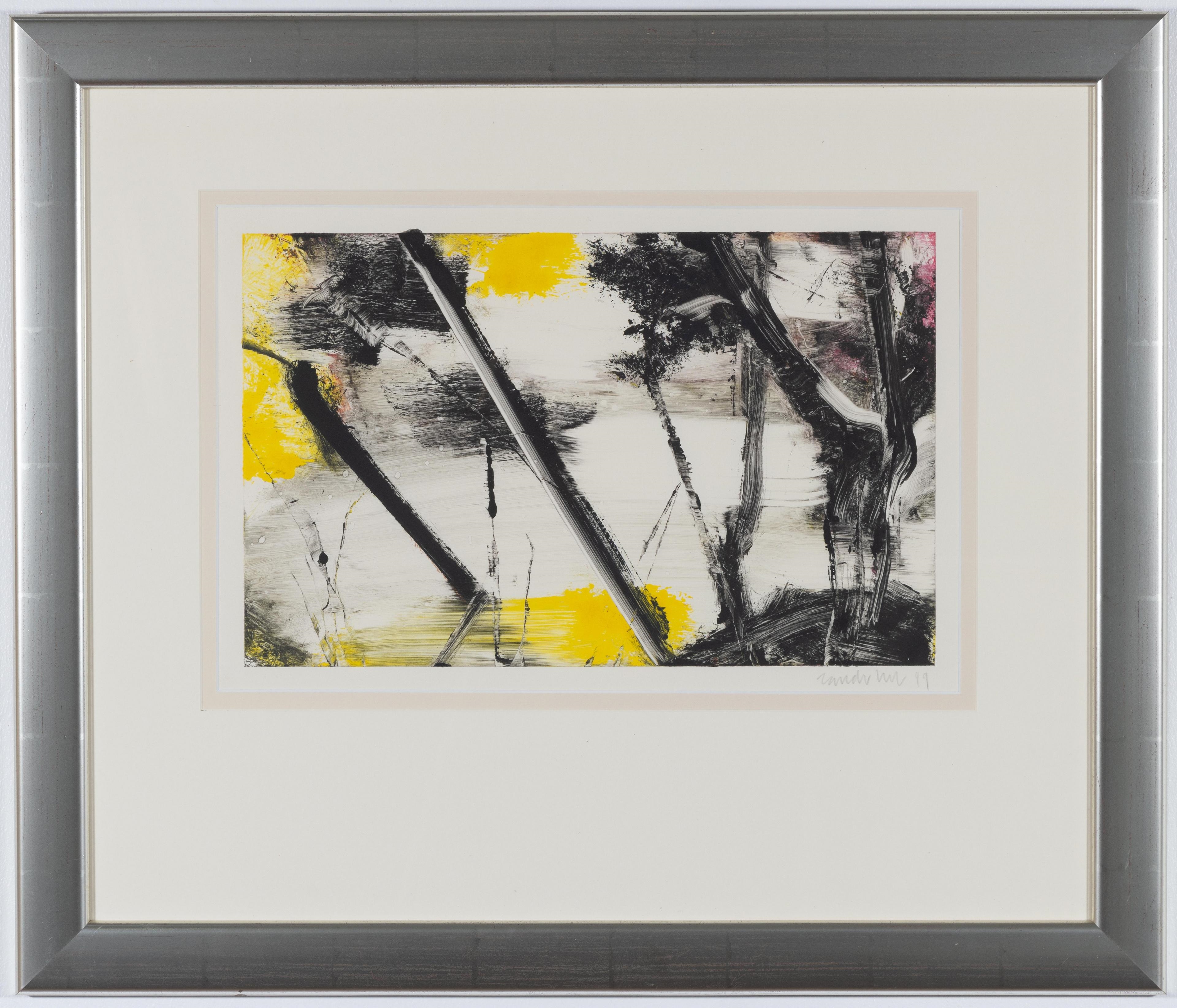 Artwork by Robert Zandvliet, Untitled from 'The Varick Series', Made of monotype on wove paper