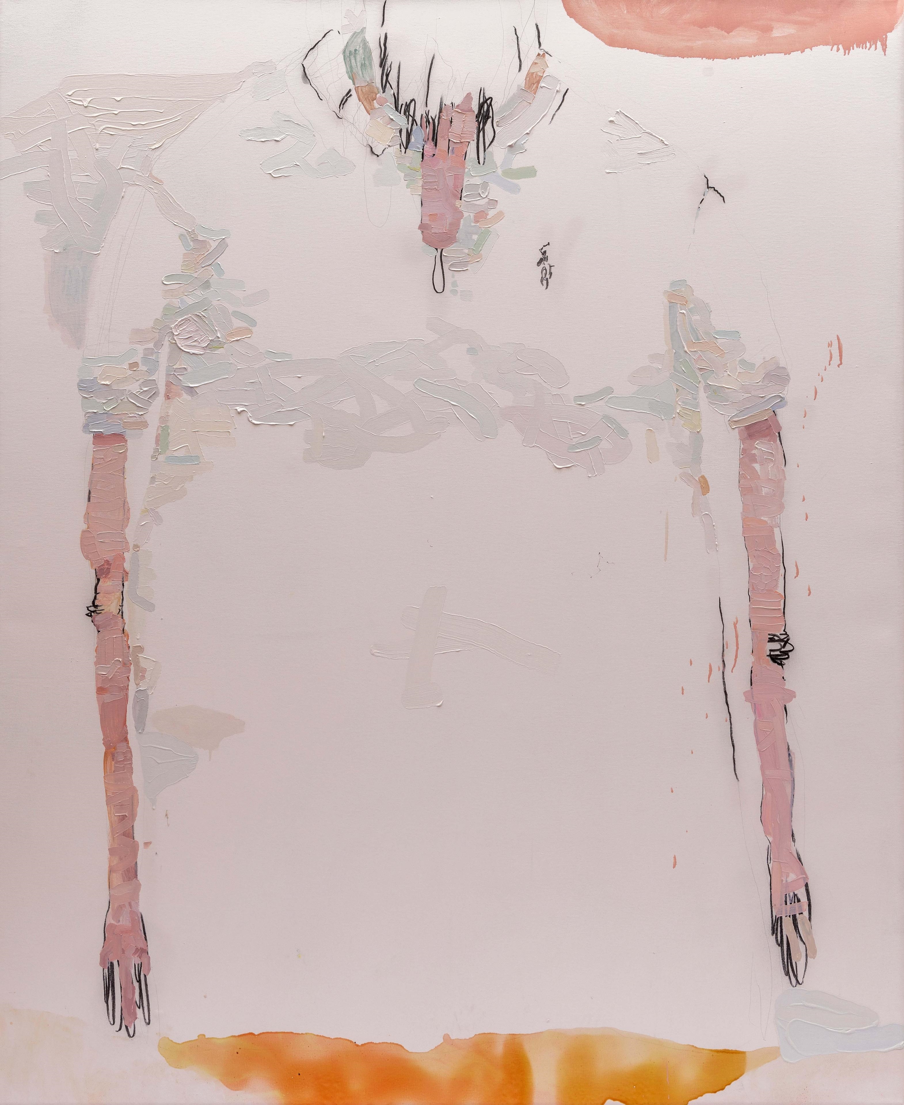 Artwork by José Lerma, Breezy, Made of mixed media on canvas