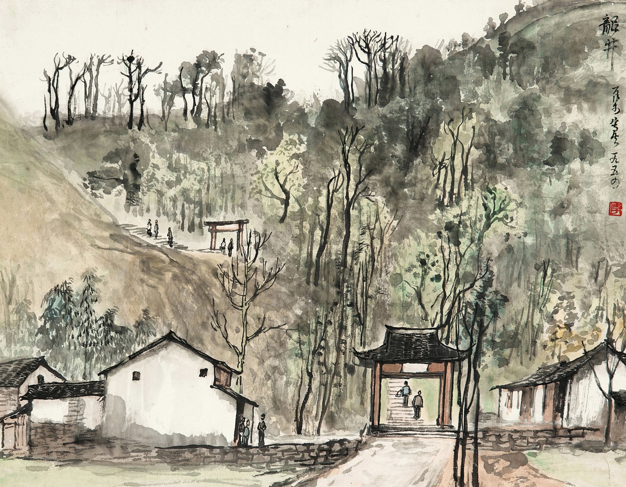 Li Keran | Scenery of Longjing (1954) | MutualArt