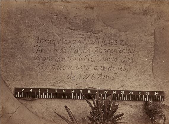 'Historic Spanish Record of the Conquest' by Timothy H. O'Sullivan, 1873