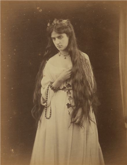 Memory (Marie Spartali) by Julia Margaret Cameron, Sep 1868