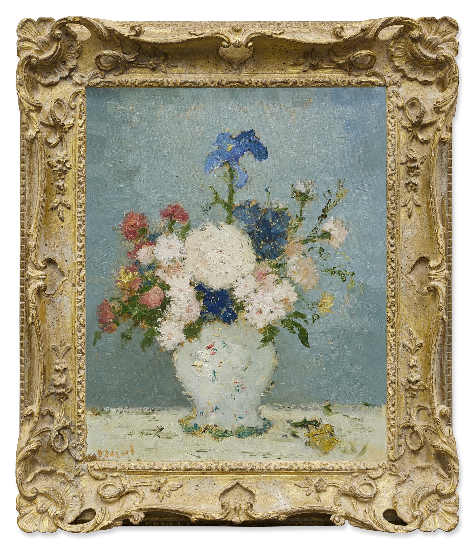 Dietz Edzard | Floral Still Life with White Vase | MutualArt