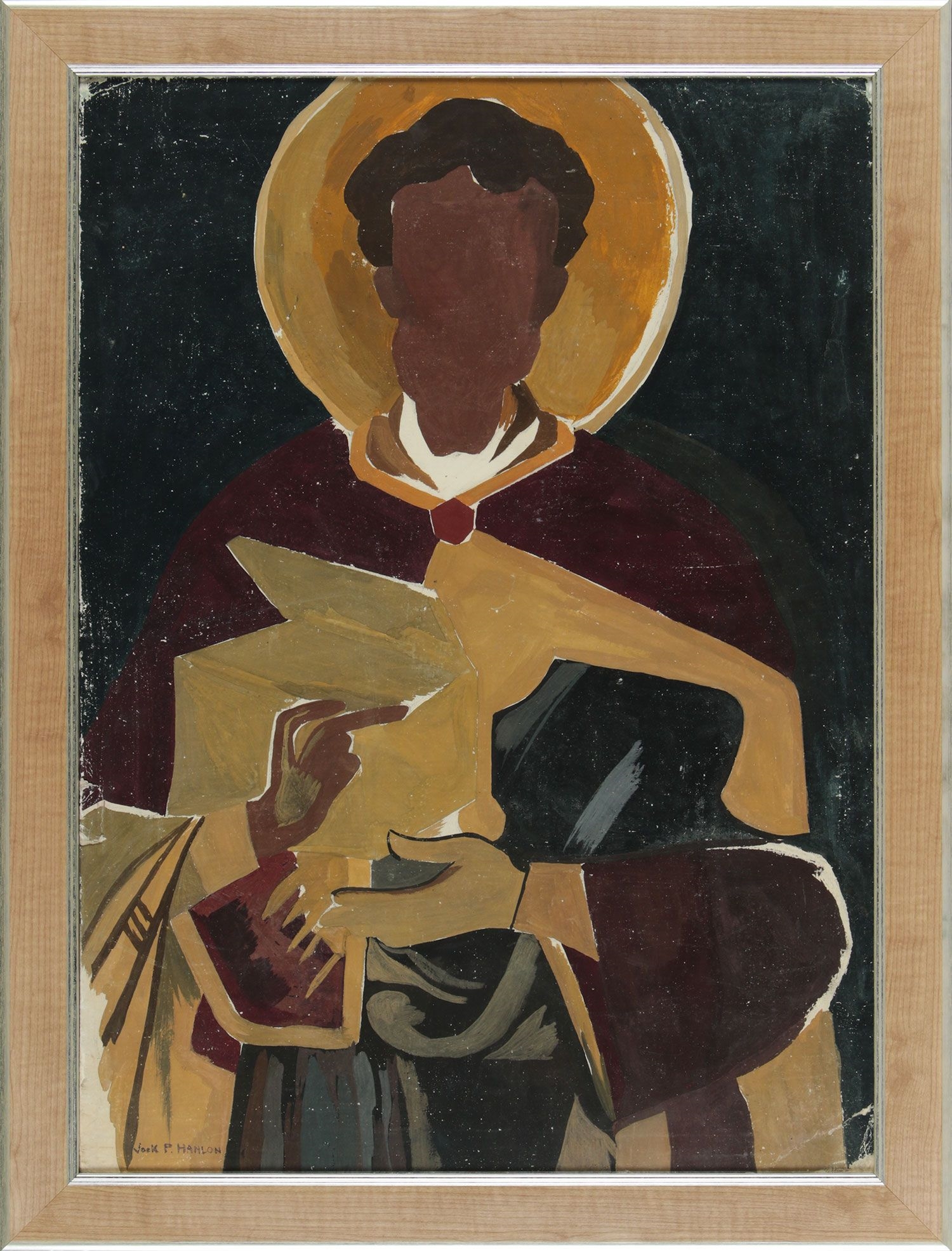 Jack P. Hanlon MAN OF GOD MutualArt