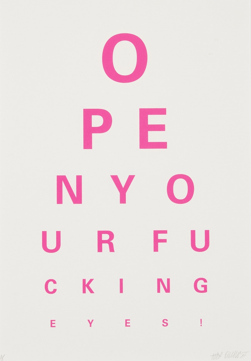 Alex Bucklee | Eye test (2019) | MutualArt