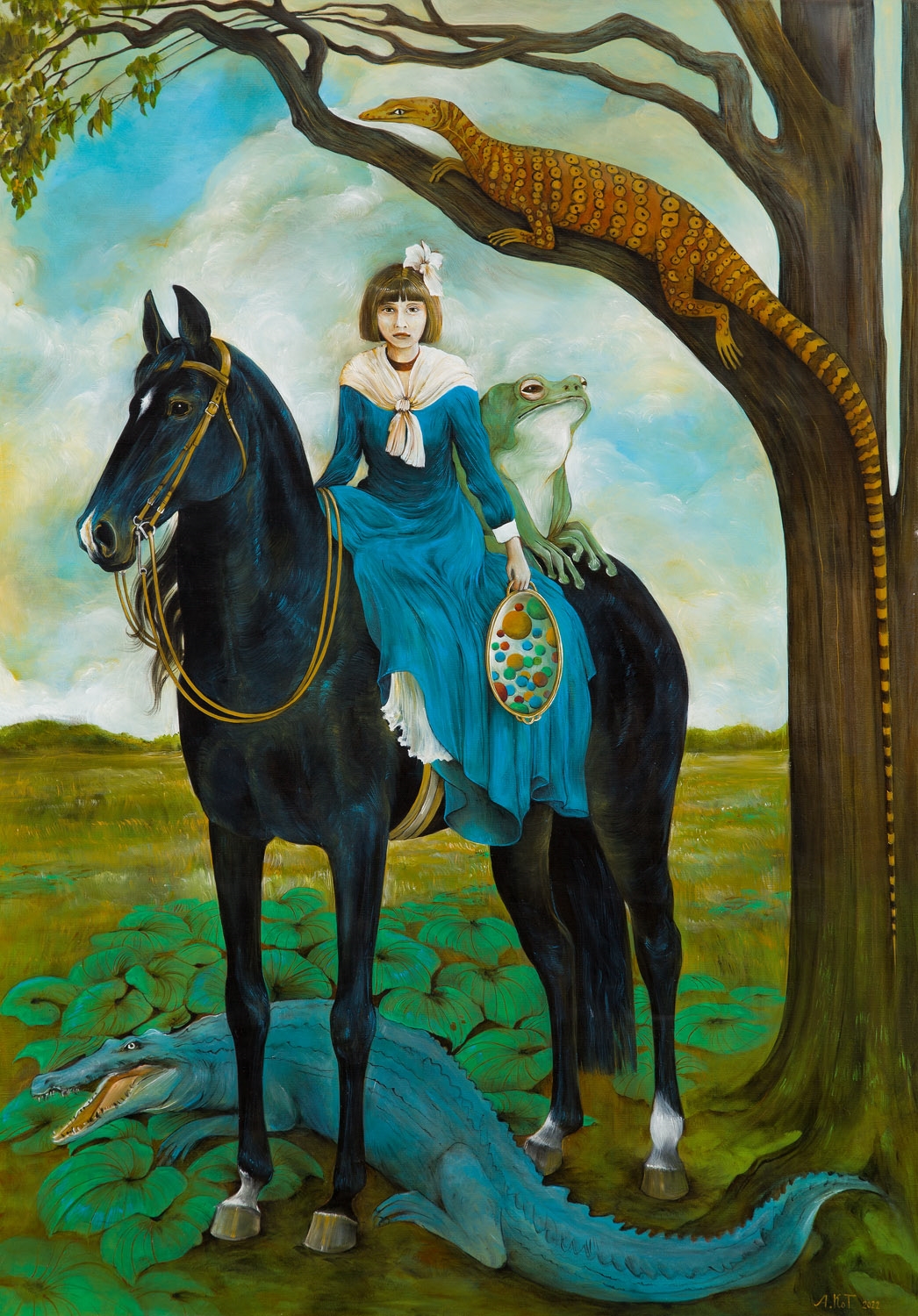 Adelajda Kot | Salamandra's Dream (2022) | MutualArt
