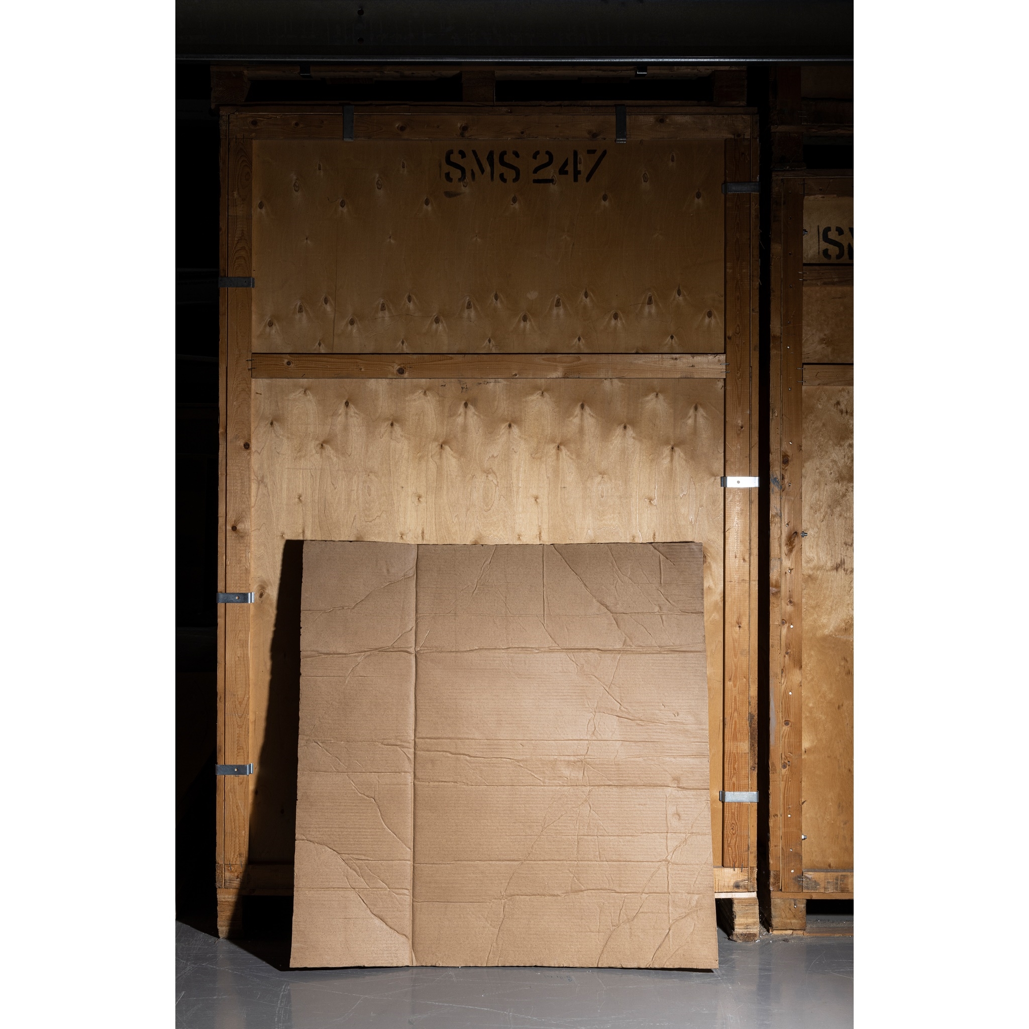 Ugo Rondinone | Still Life (Cardboard Leaning On The Wall) (2009 ...