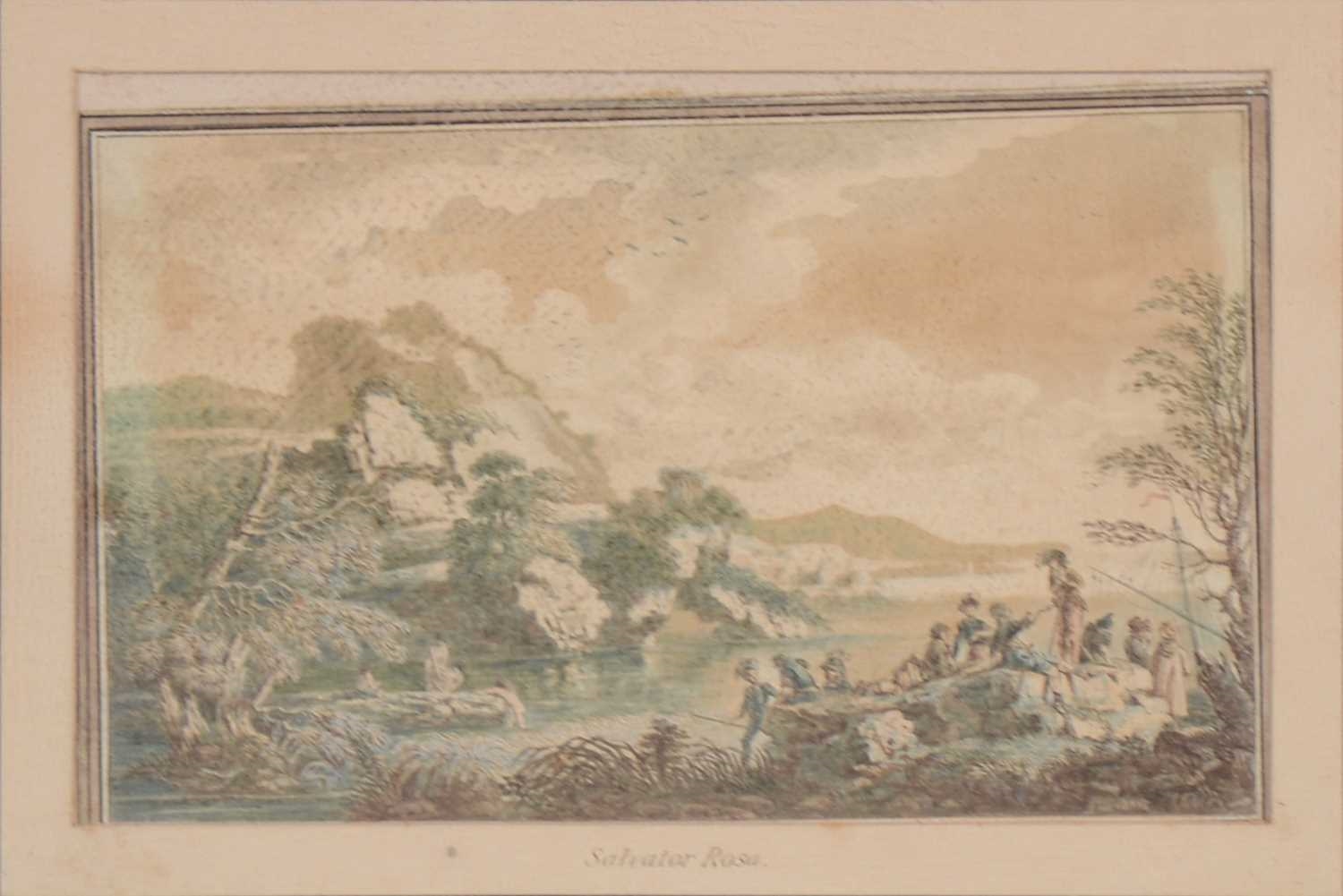 Salvator Rosa | Figures by a river | MutualArt