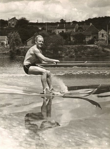 H. Armstrong Roberts - Water Skiing (1950) Silver Gelatin Fibre