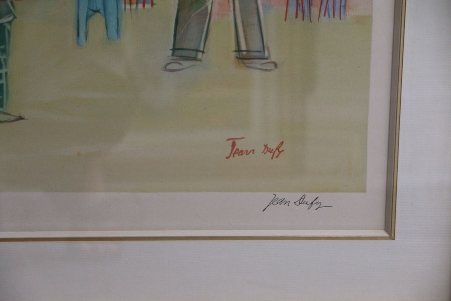 Jean Dufy The parade of the clown musicians, MutualArt