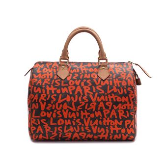 Louis Vuitton Limited Edition Stephen Sprouse Graffiti Monogram Roses  Speedy 30 - SOLD
